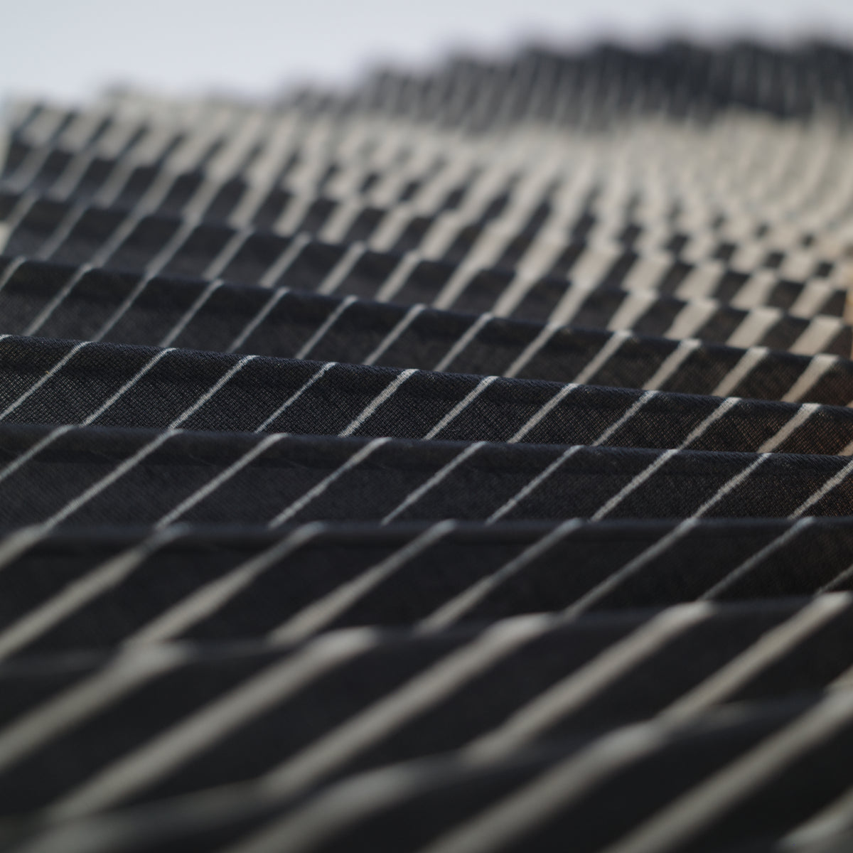 Folded Paper Black Fan