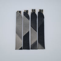 Folded Paper Black Fan