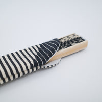 Folded Paper Black Fan