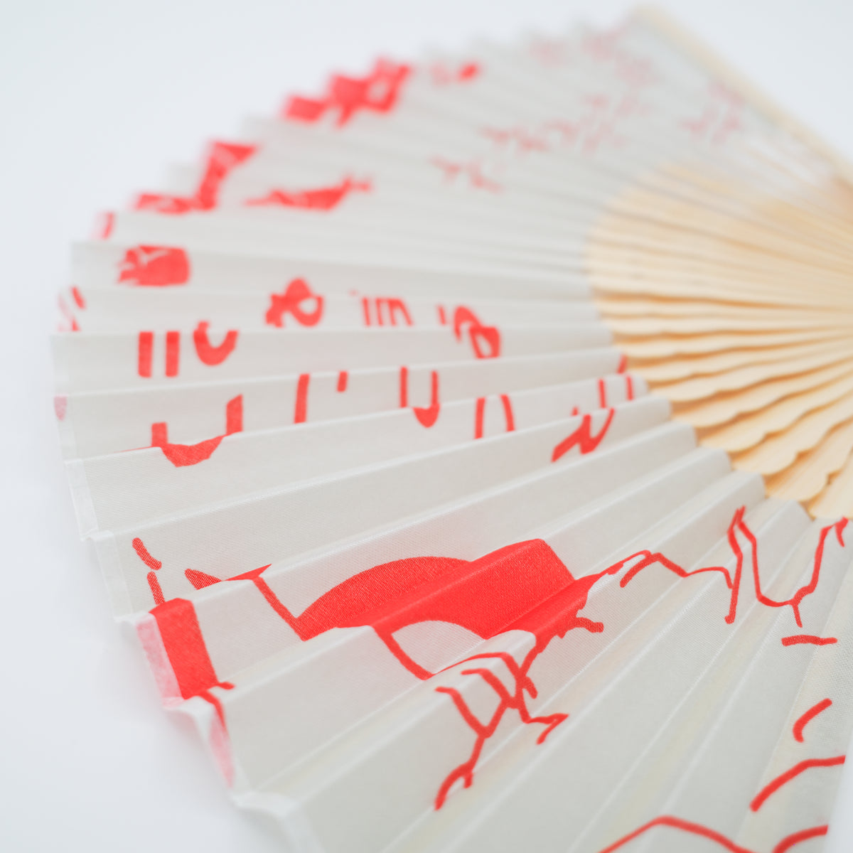Tokyo Manga  Fan (Orange)