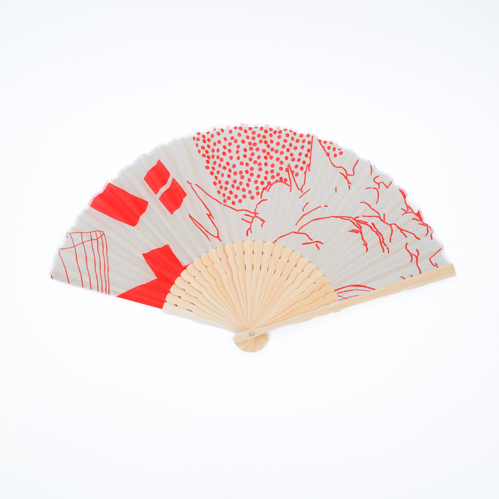 Tokyo Manga  Fan (Orange)