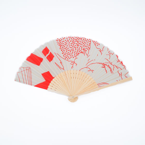 Tokyo Manga  Fan (Orange)