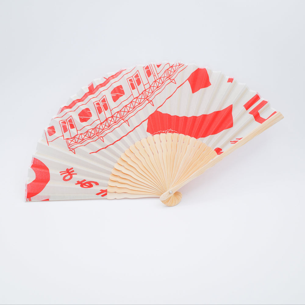 Tokyo Manga  Fan (Orange)