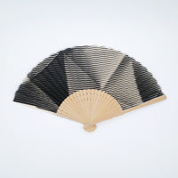 Folded Paper Black Fan