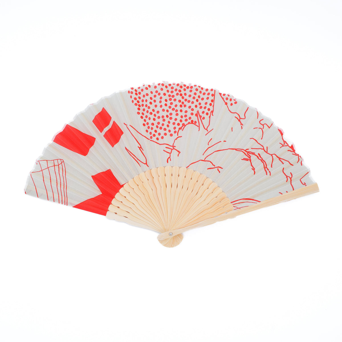 Tokyo Manga  Fan (Orange)