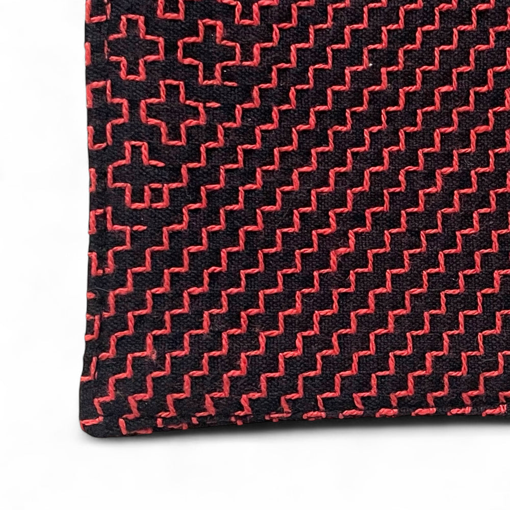 Sashiko Coaster - Red