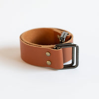 ストライプレッド＆レザーストラップセット