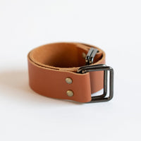 ドッツブルー＆レザーストラップセット