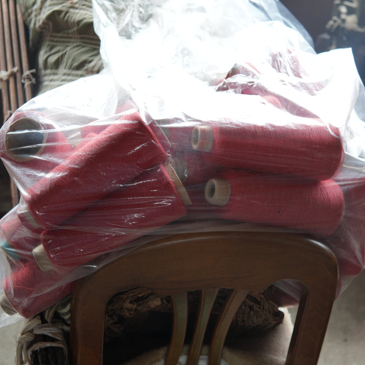 Sashiko Coaster - Red