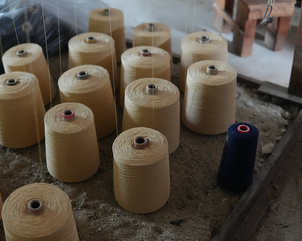 Sashiko Cushion Cover  – Dark Navy