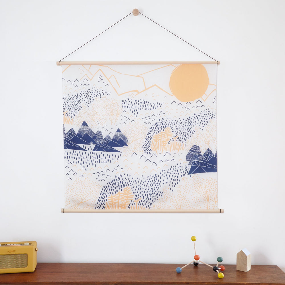 Hinoki Wooden Furoshiki Hanger