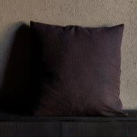 Sashiko Cushion Cover – Brown