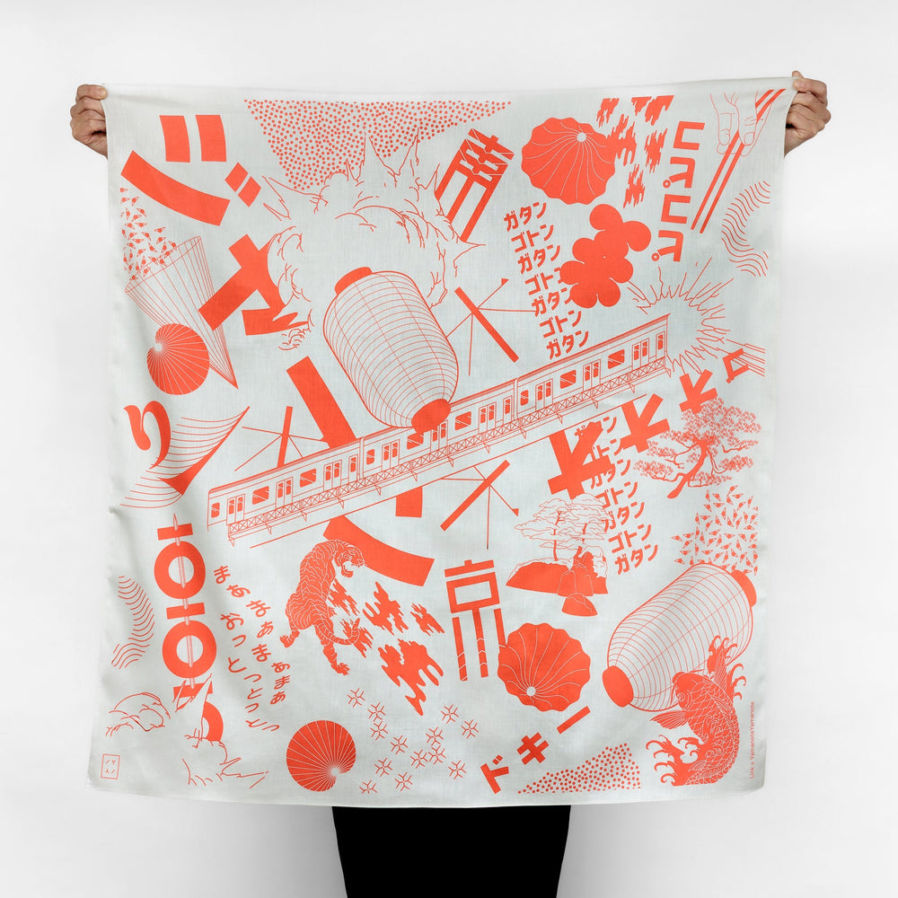 "Tokyo Manga" Furoshiki