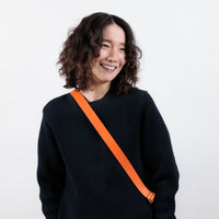 Adjustable Leather Strap (Orange)