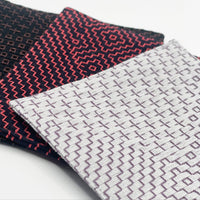Sashiko Coaster - Grayish purple