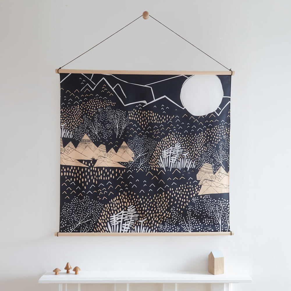 Hinoki Wooden Furoshiki Hanger