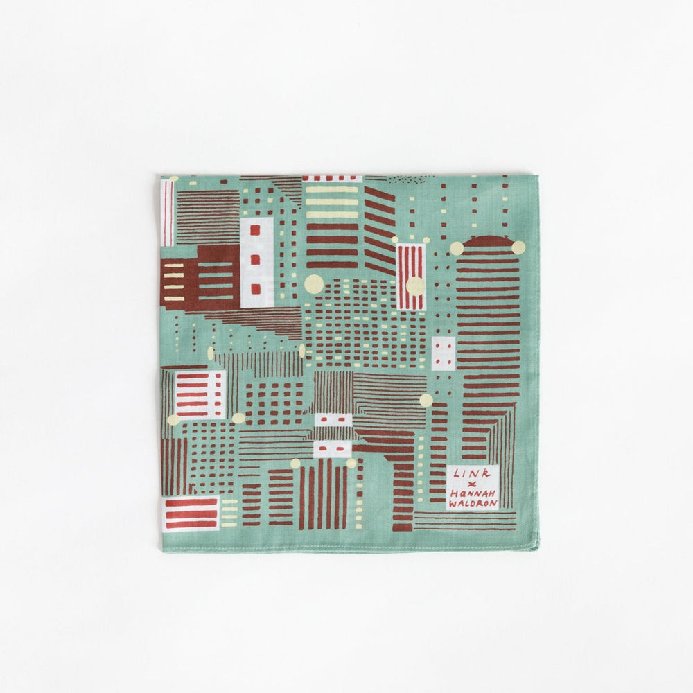 Tokyo Matcha Furoshiki & Wood Gift Box set