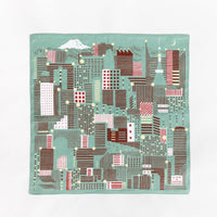 Tokyo Matcha Furoshiki & Wood Gift Box set