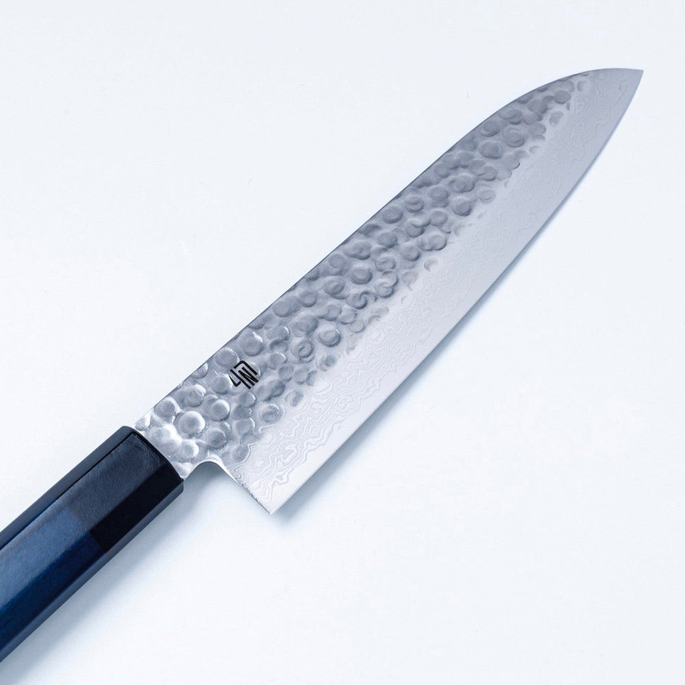 Indigo Japanese Knife / New Santoku