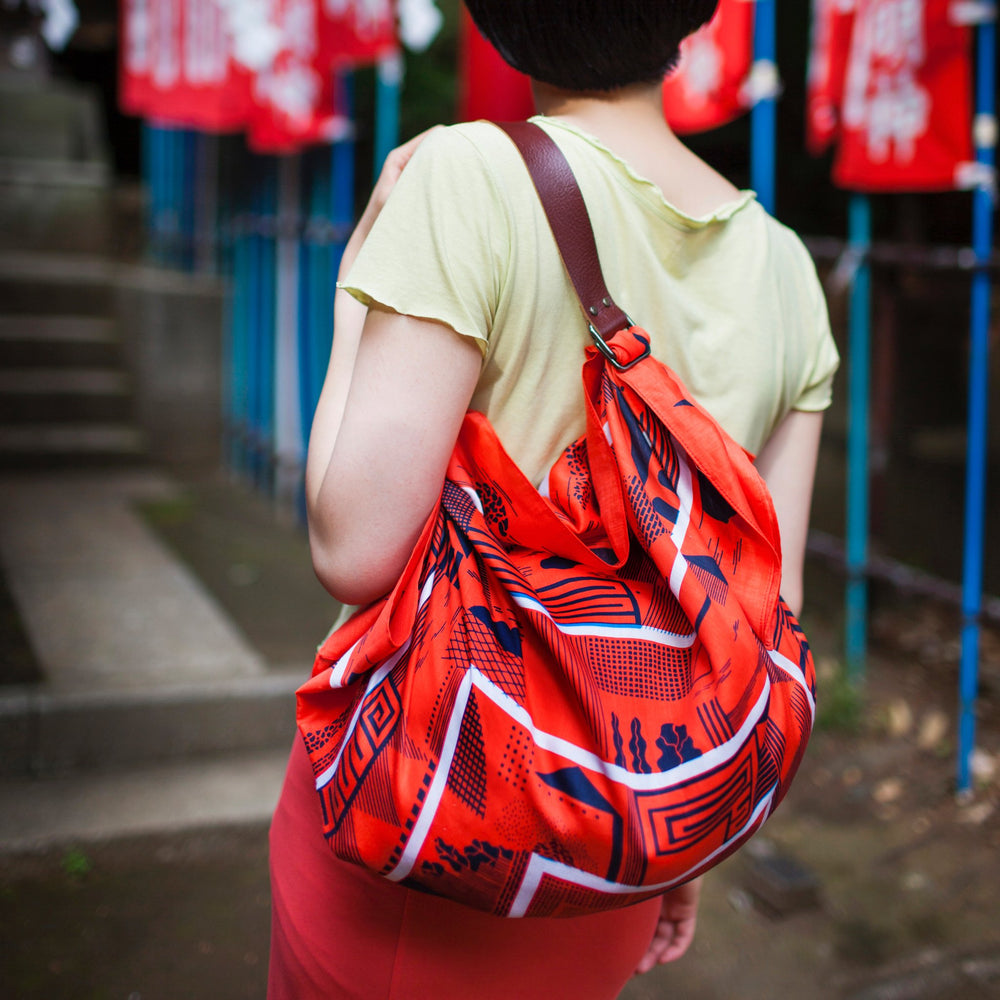 “Maze” furoshiki bag